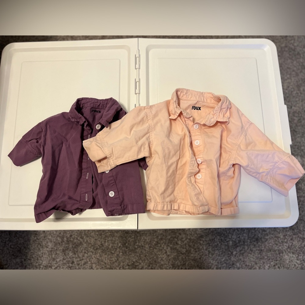 ROUX 6-12 M Wallis shirt bundle